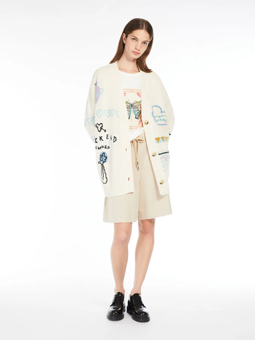 Acacia Oversized Knitted Cardigan