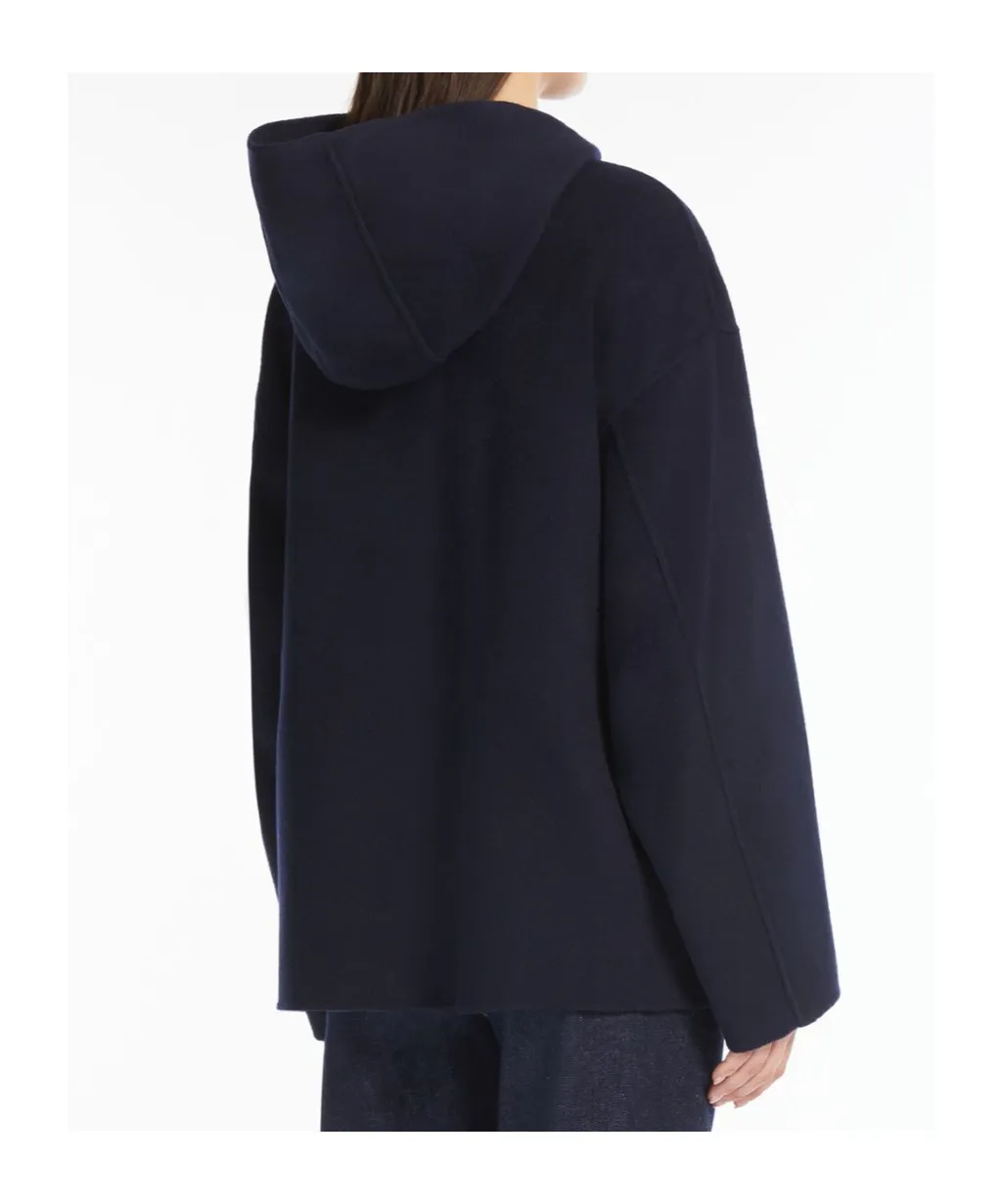 Buttoned Long-Sleeved Coat