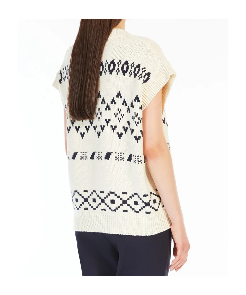 V-Neck Short-Sleeved Vest