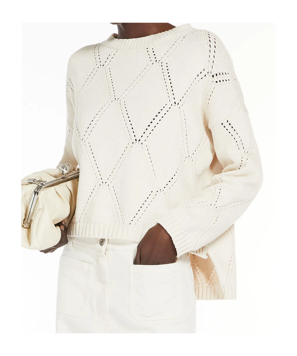 Cerwneck Asymmetric Oversized Jumper