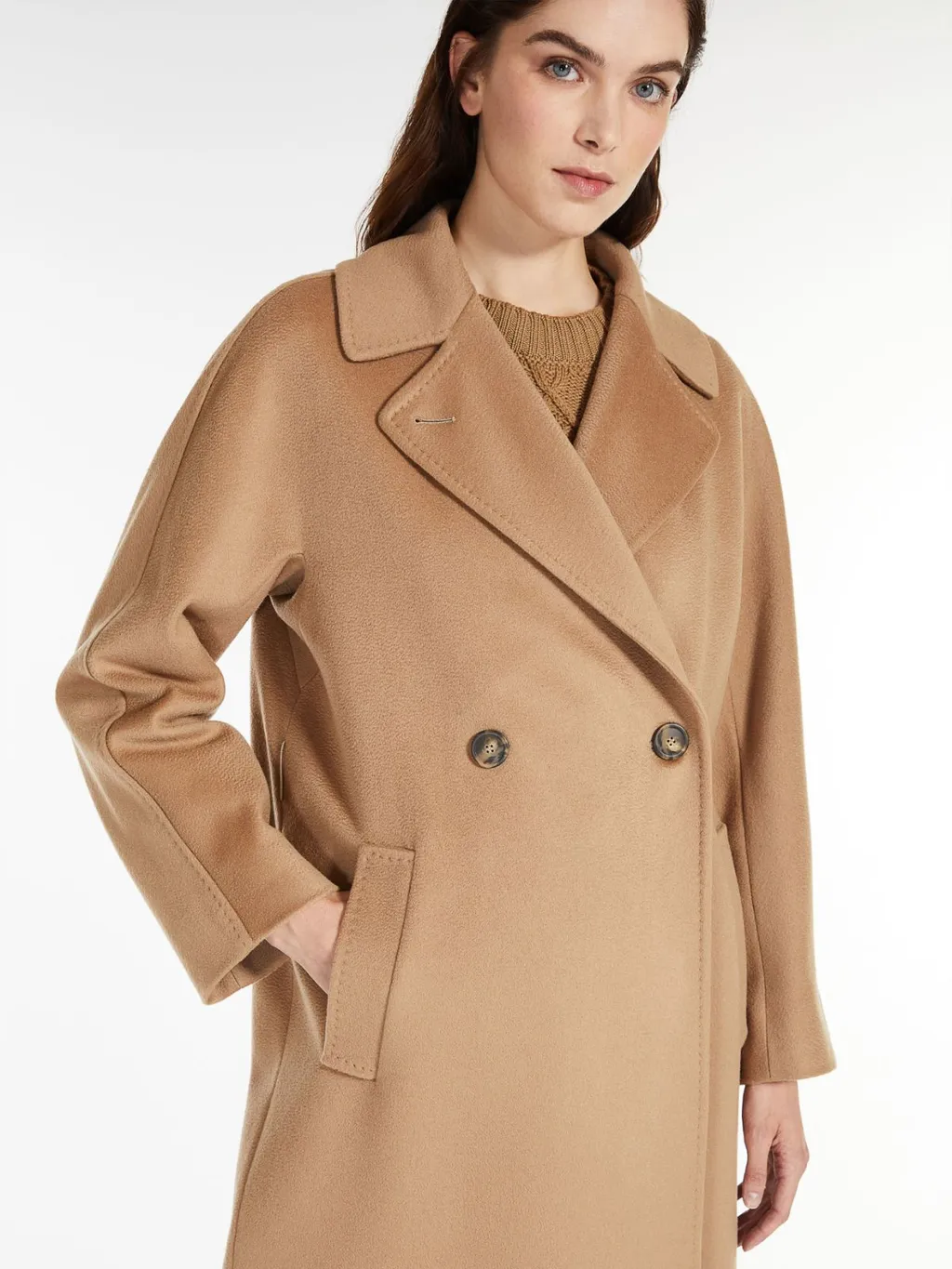 Resina Belted Long Coat
