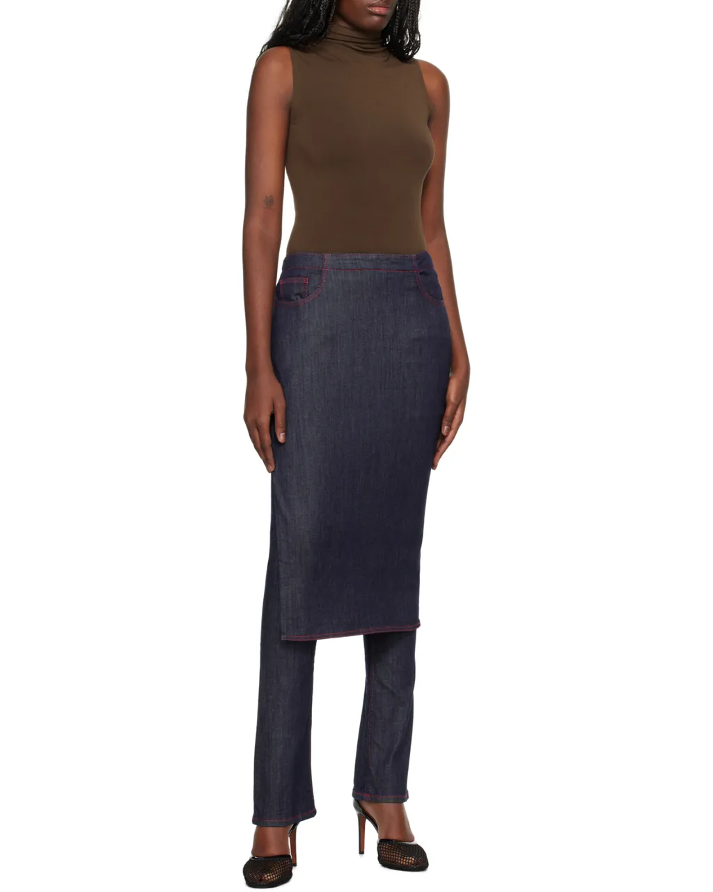 High-Necked Jumpsuit