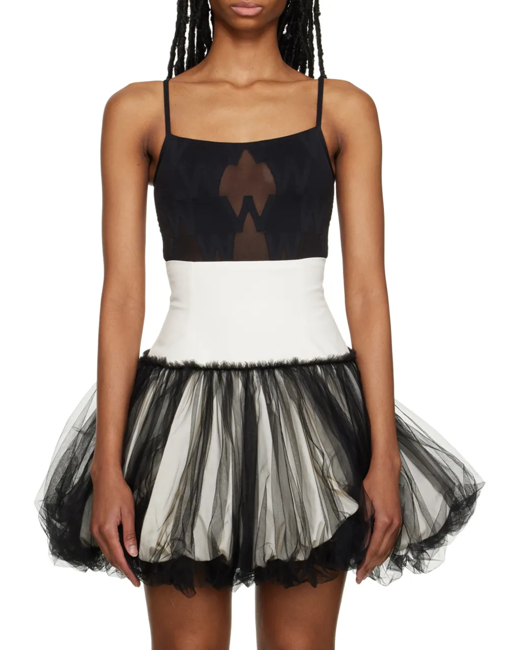 Logo Mesh Jumpsuit
