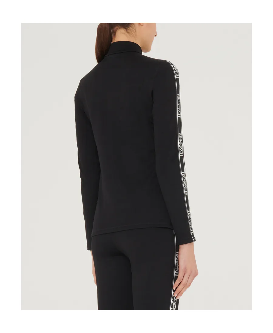 Logo-Tape Half-Zip Pullover