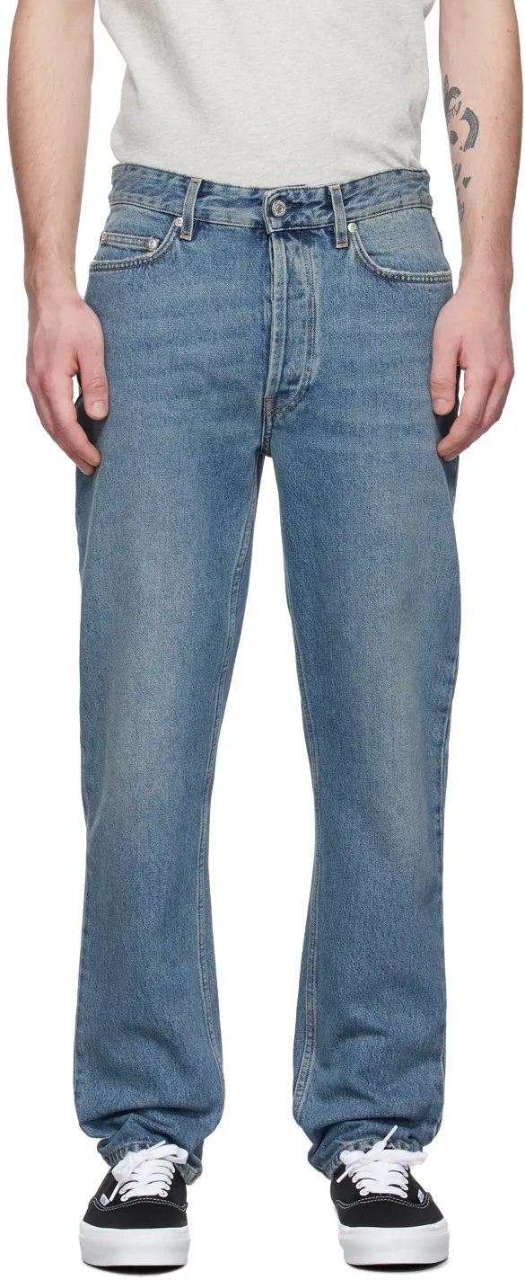 Loose-Fit Straight-Leg Jeans