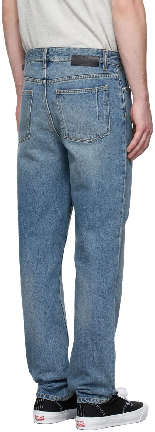 Loose-Fit Straight-Leg Jeans