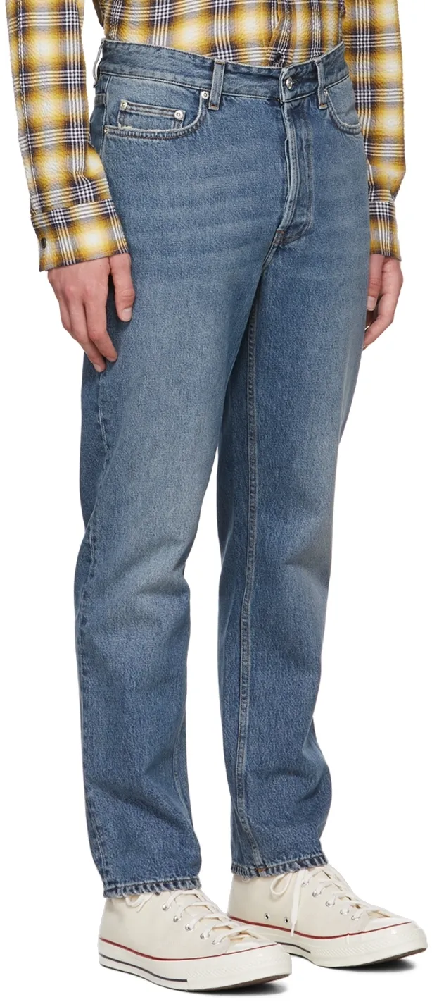 Loose-Fit Straight-Leg Jeans
