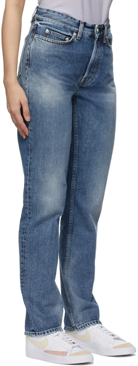 Logo Straight Jeans