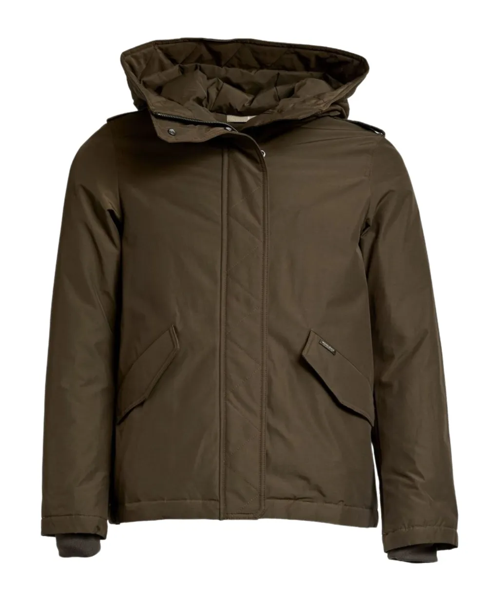 Long-Sleeved Hooded Parka