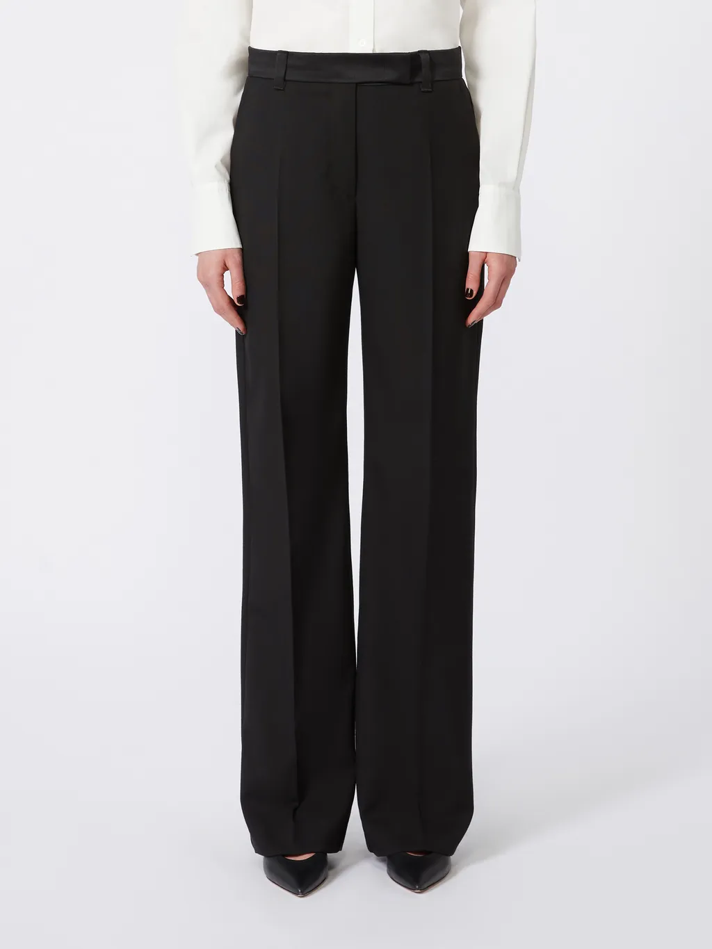 Break Straight-Leg Trousers