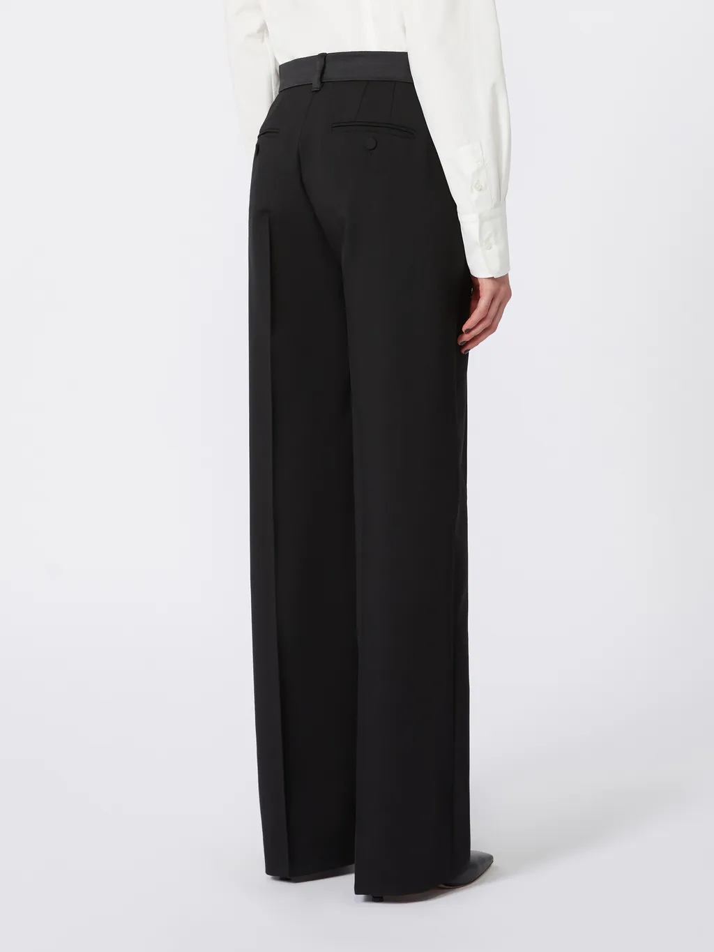Break Straight-Leg Trousers