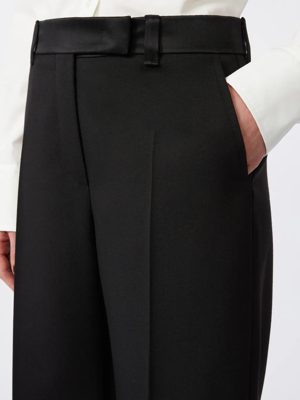 Break Straight-Leg Trousers
