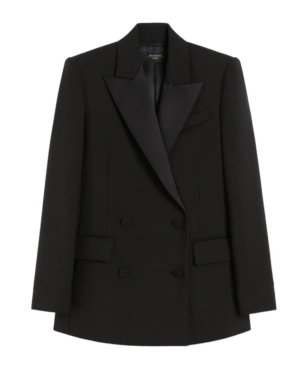 Brigida Double-Breasted Tailored Blazer