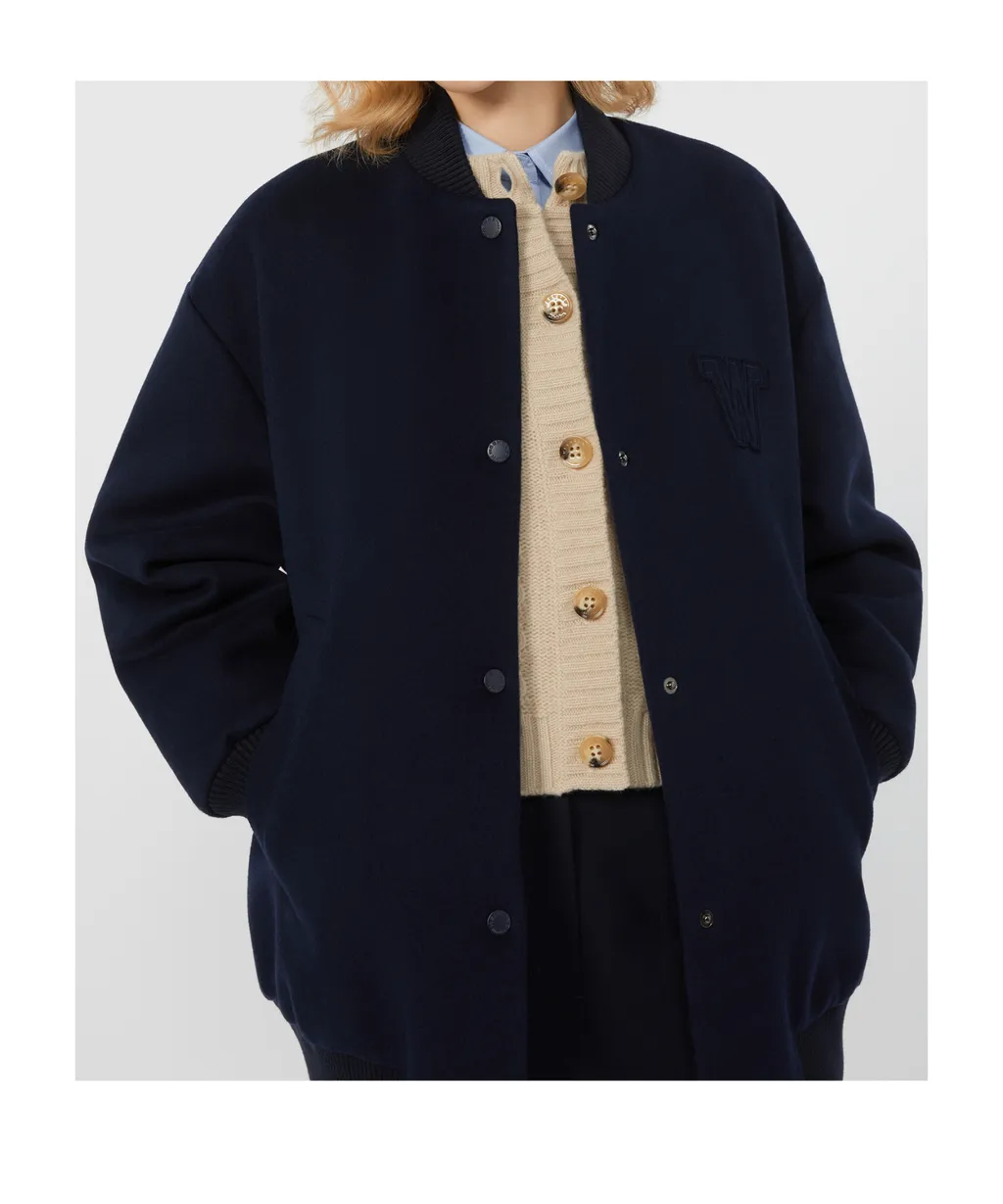 Oversized Bomber Jacket