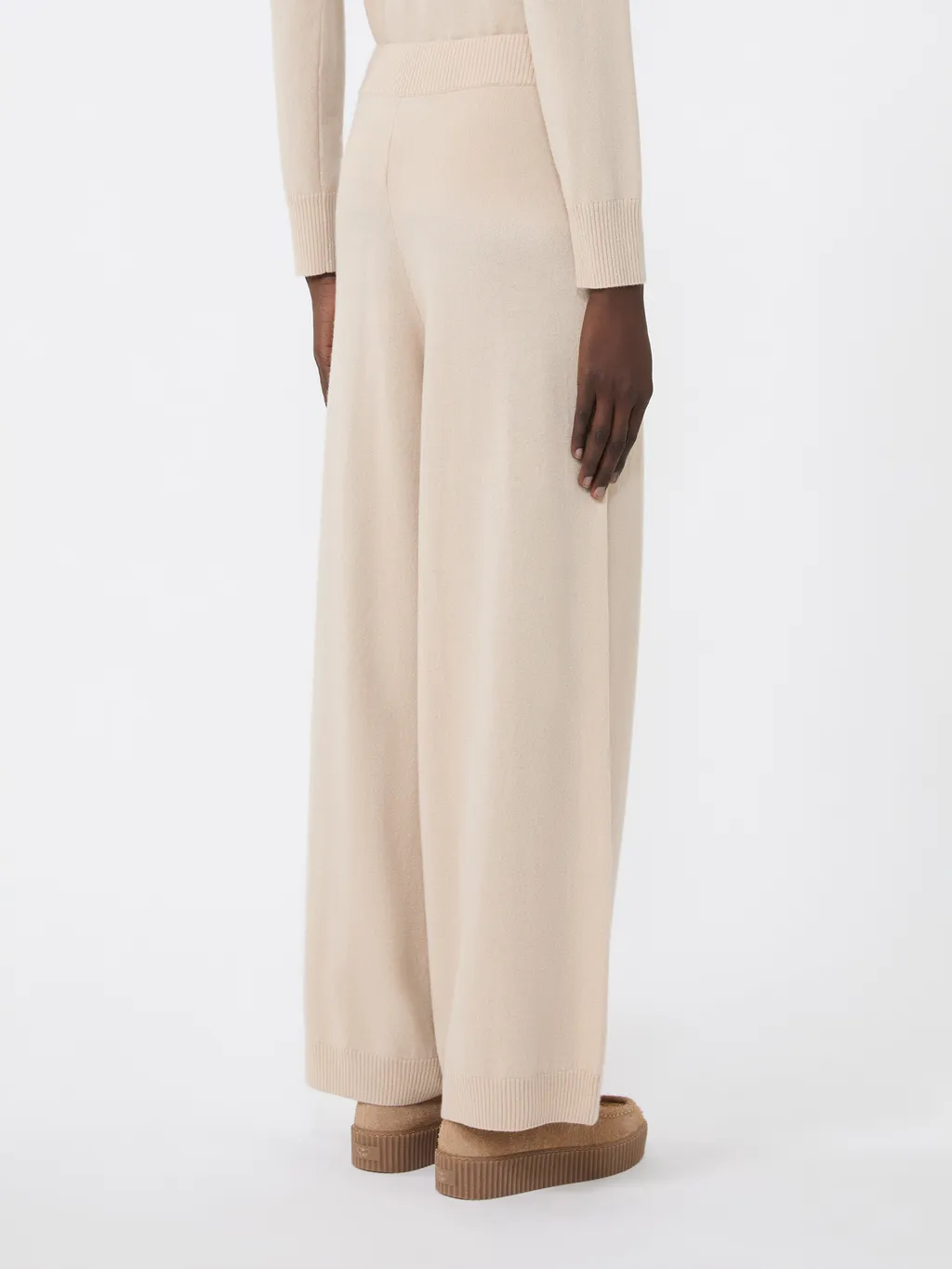 Wool And Cashmere Trousers