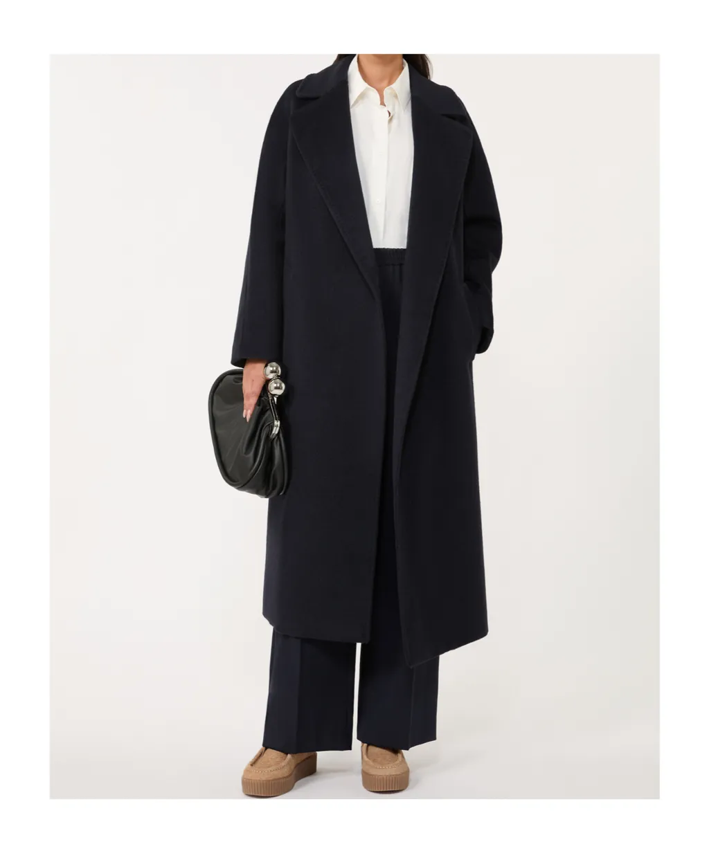 Tempera Belted Long-Sleeved Coat