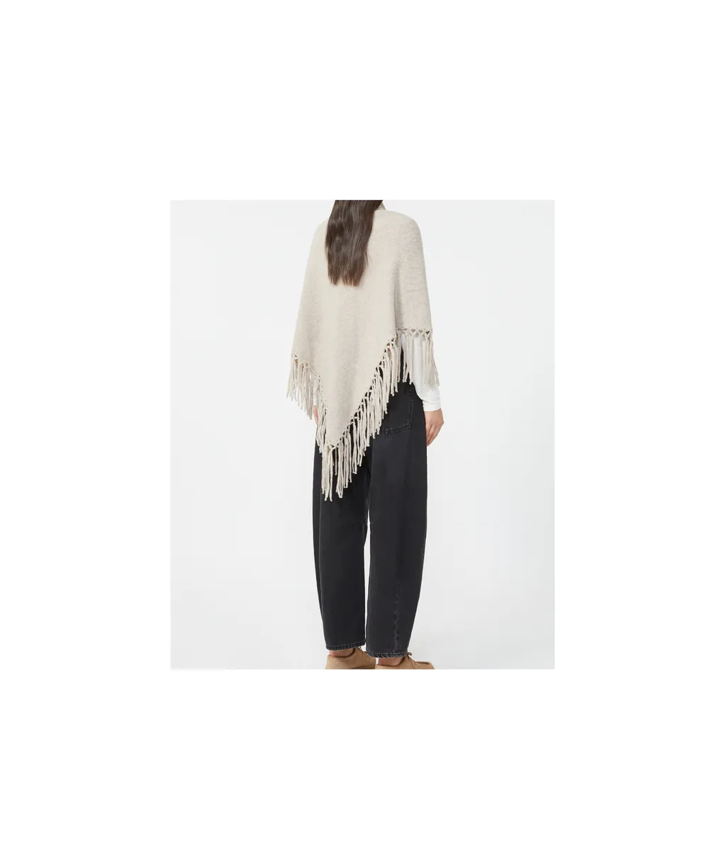Tornado Fringed Triangle Shawl