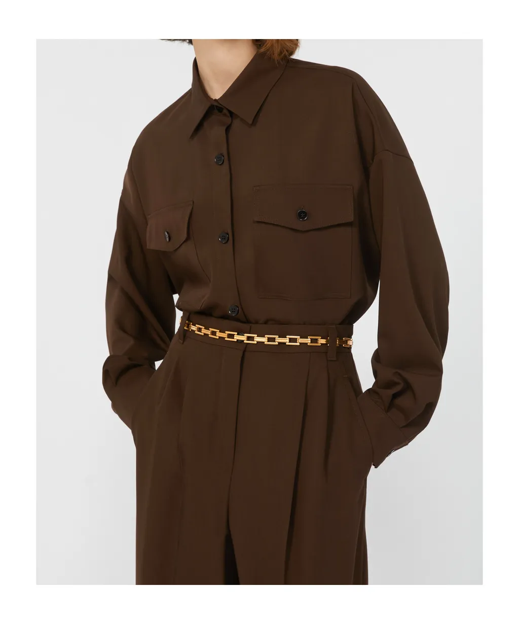 Wool Twill Shirt