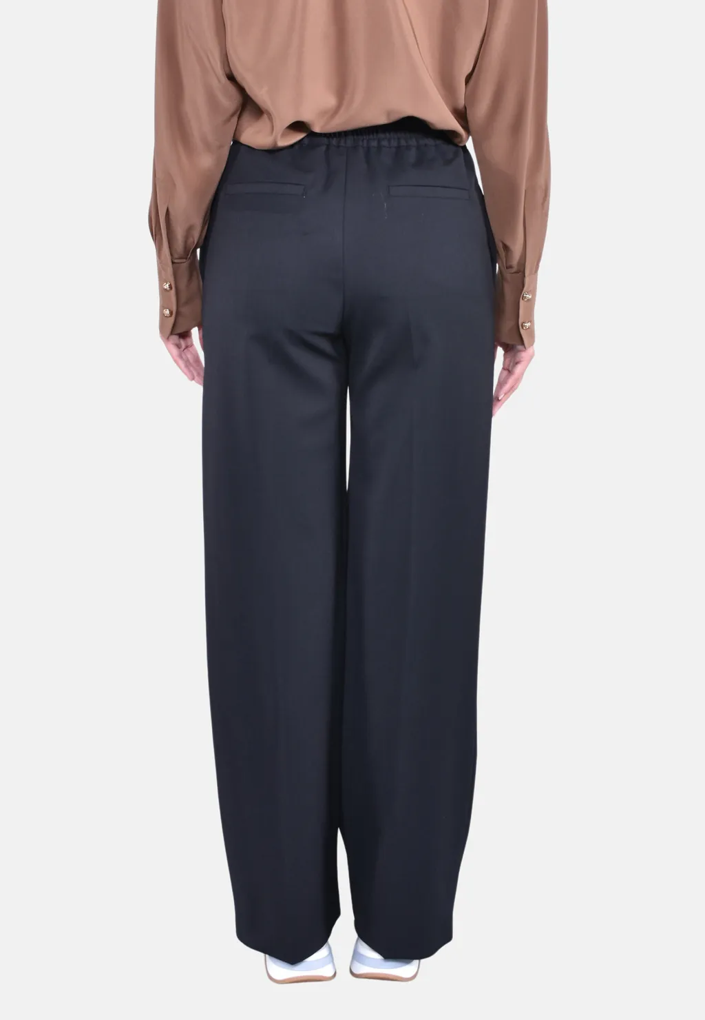 Elastic Waist Casual Pants