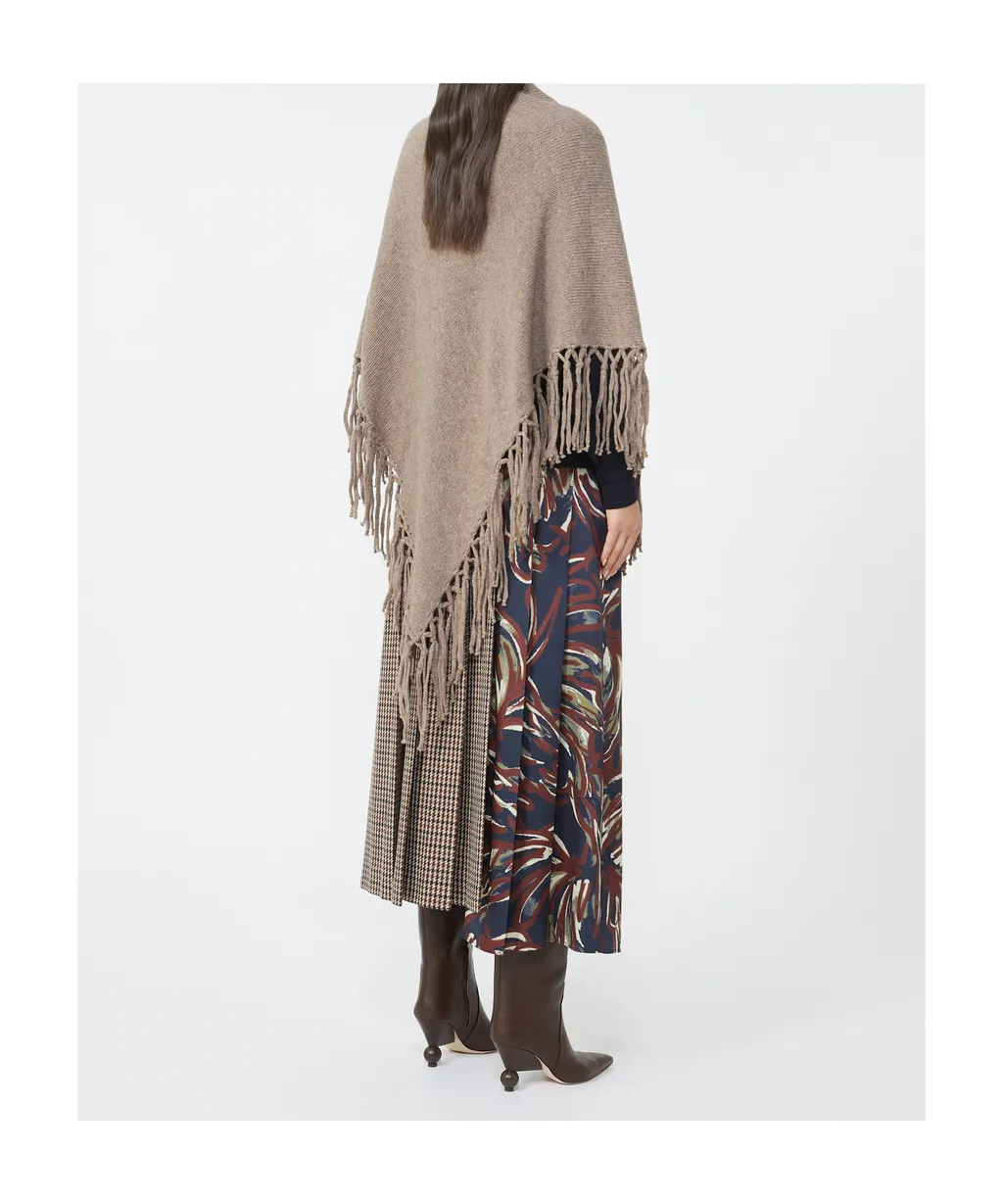 Fringed Wool Shawl
