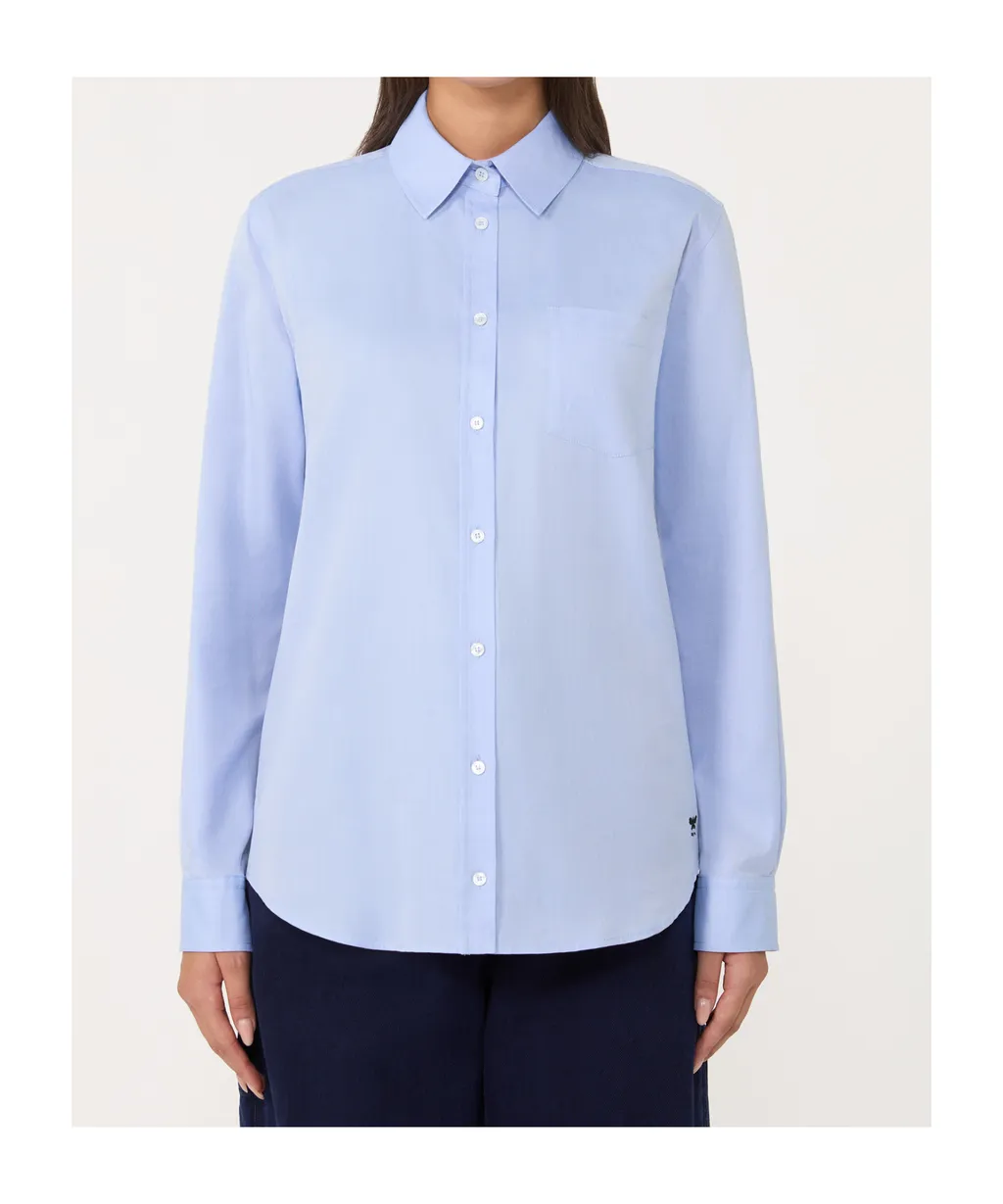 Long-Sleeved Button-Up Shirt