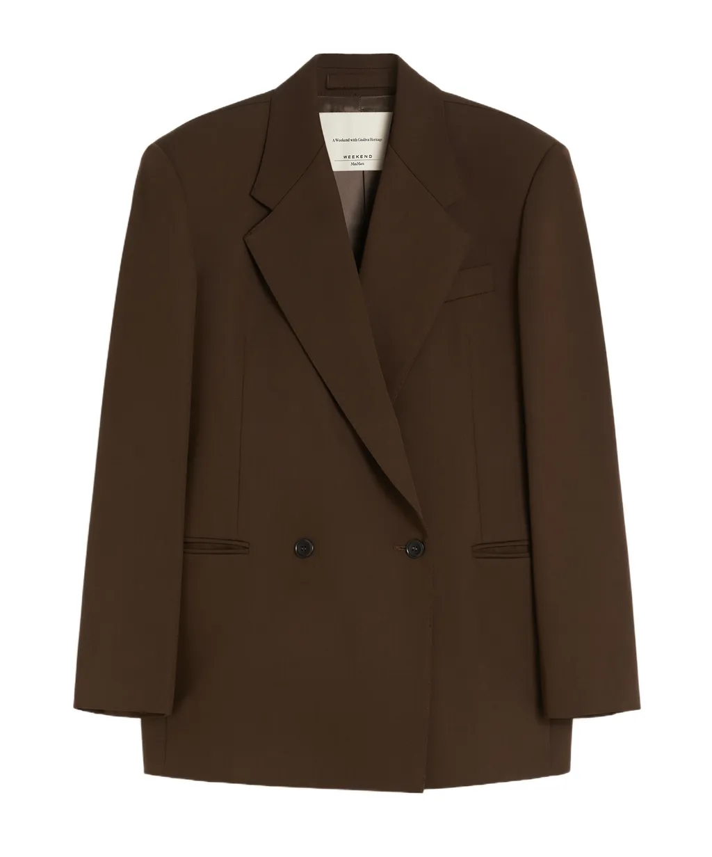 Ginseng Double-Breasted Blazer