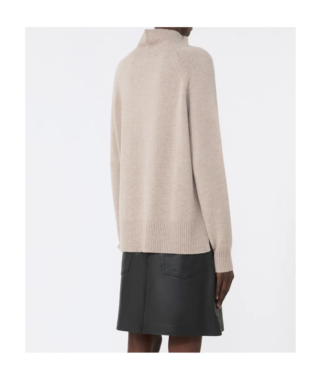 High Neck Long-Sleeved Jumper