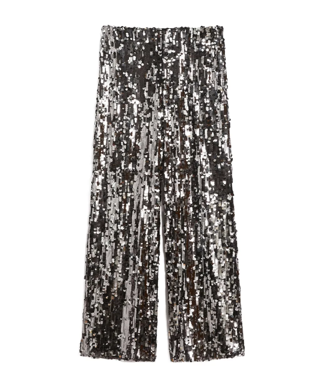 Tulle Sequined Trousers