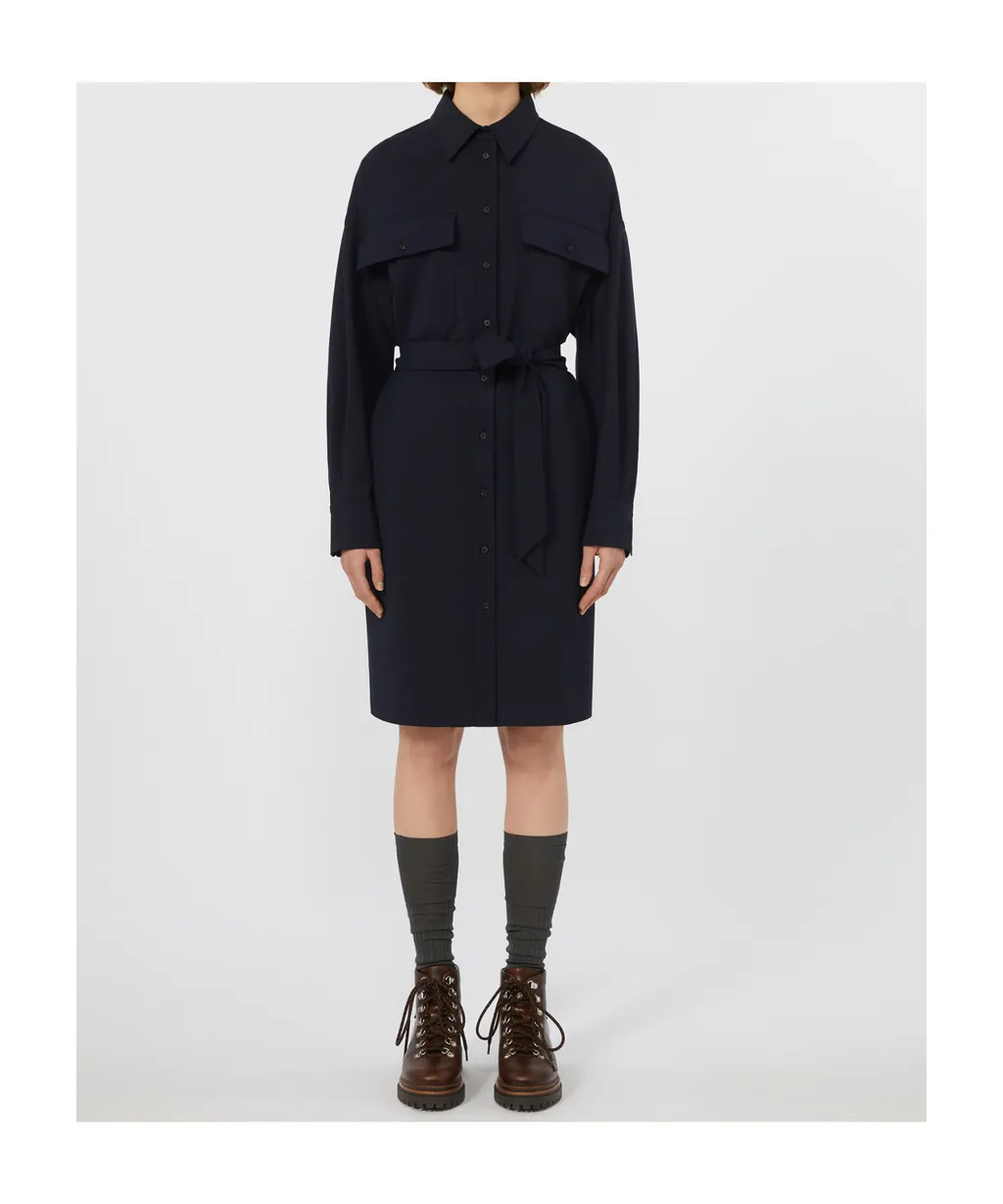 Long-Sleeved Shirt Dress