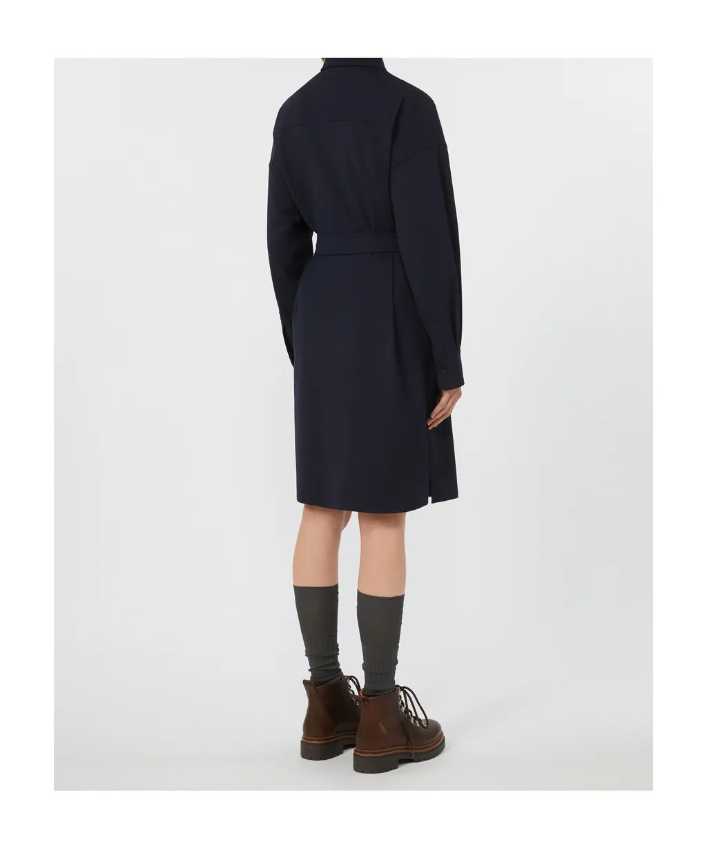 Long-Sleeved Shirt Dress
