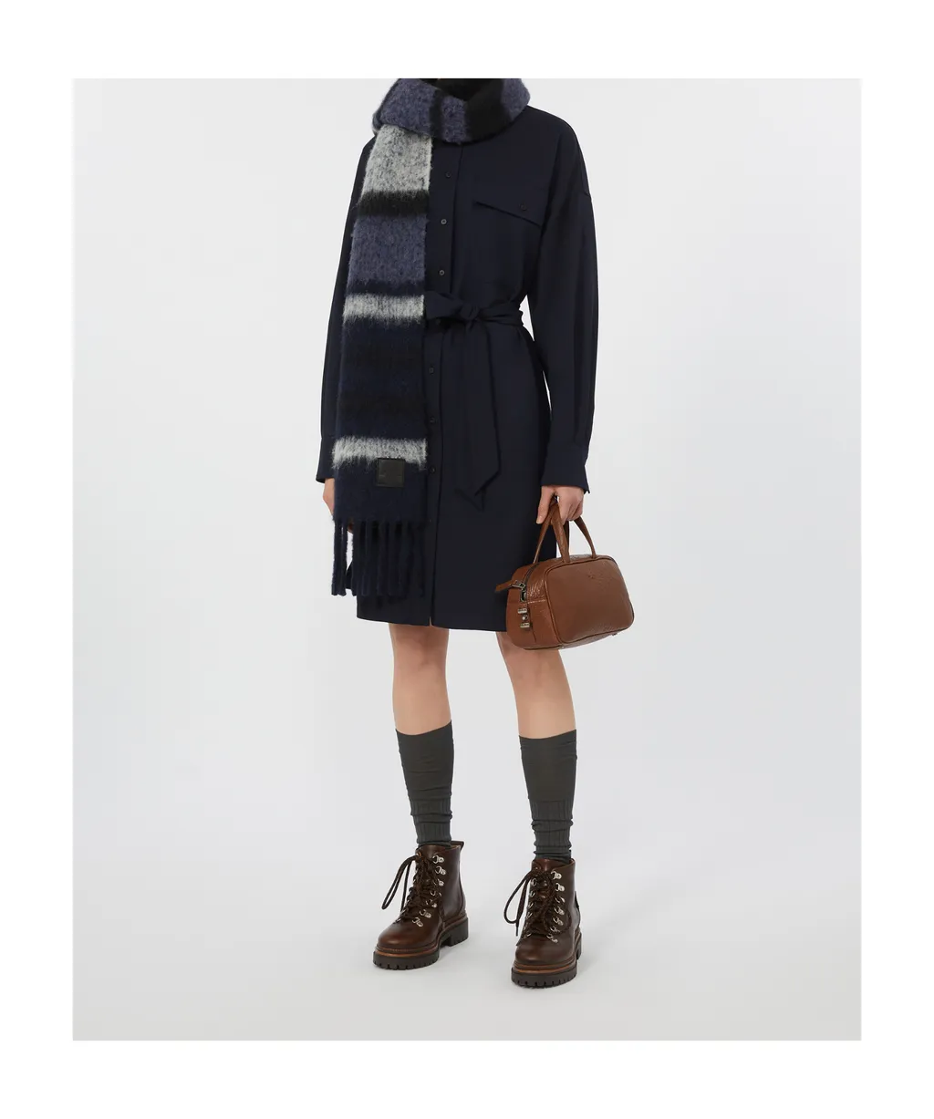 Long-Sleeved Shirt Dress