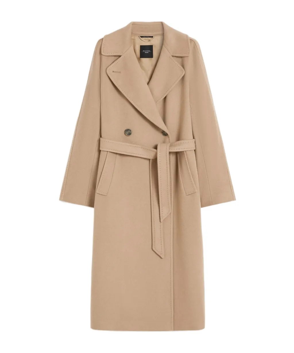 Cascia Belted Long Coat