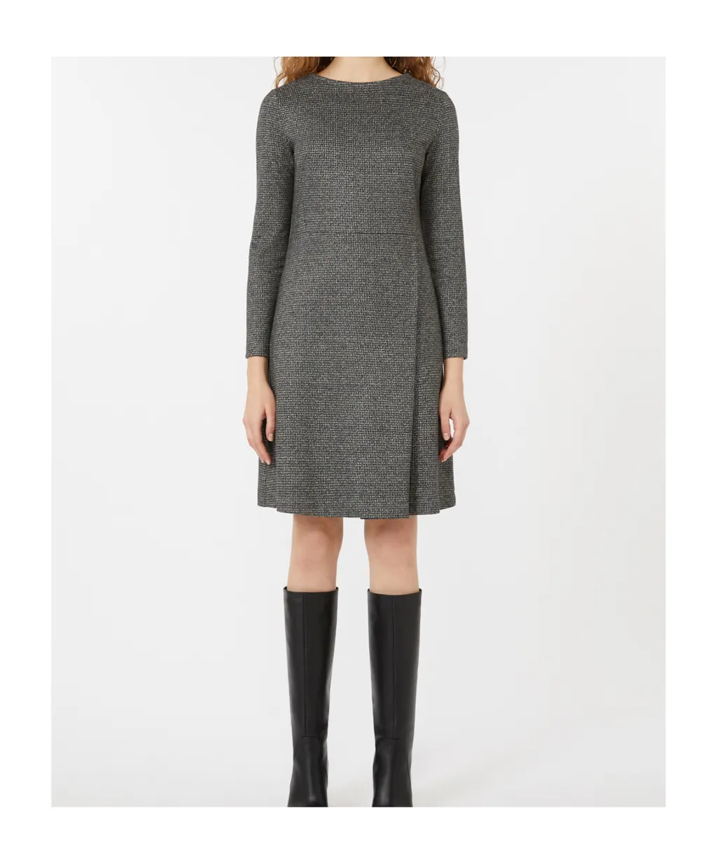 Jacquard Knit Dress
