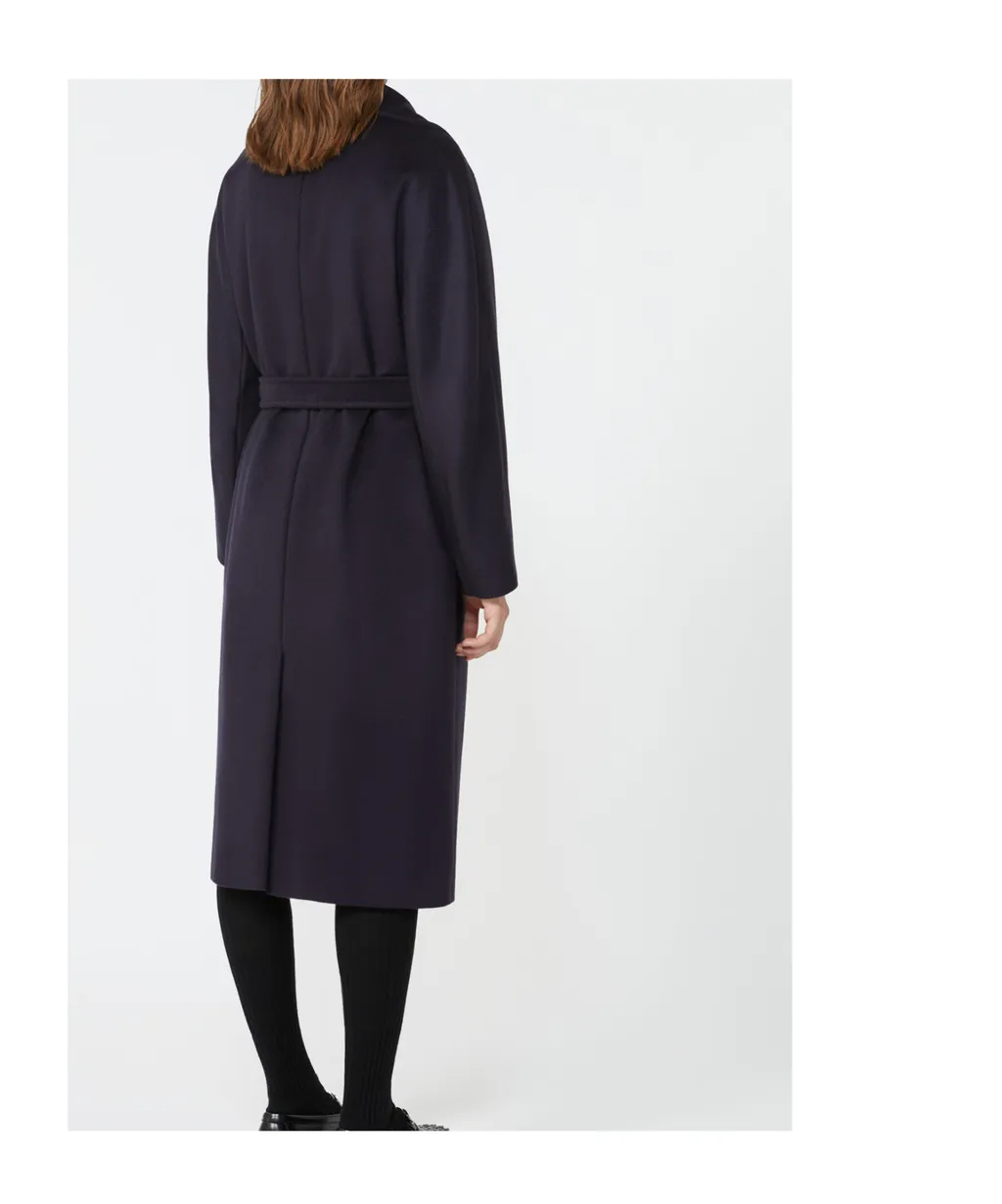 Midi Coat With Double-Breasted Closure