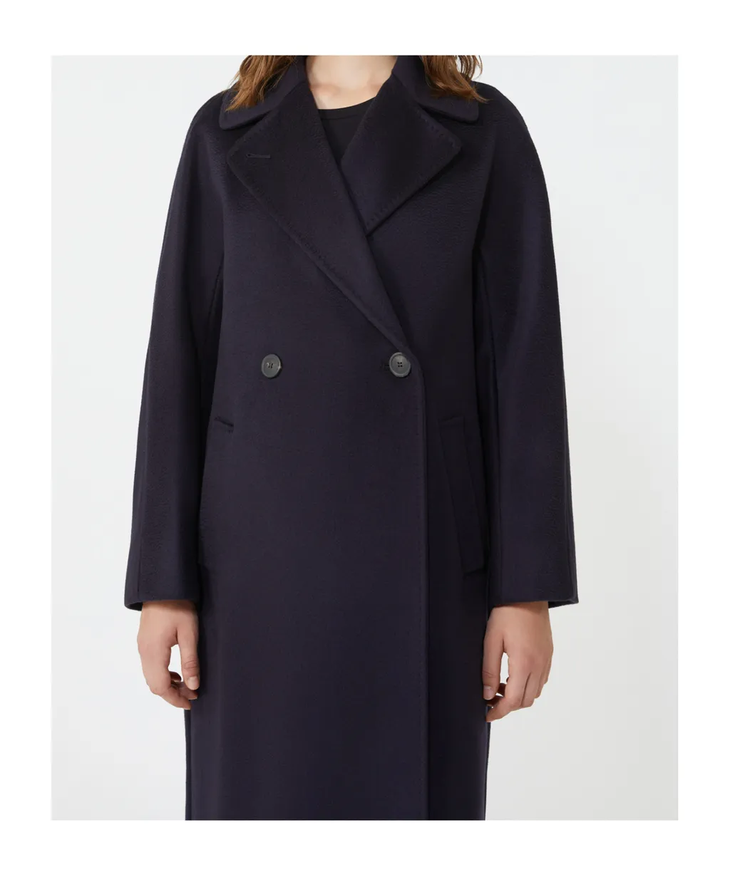 Midi Coat With Double-Breasted Closure