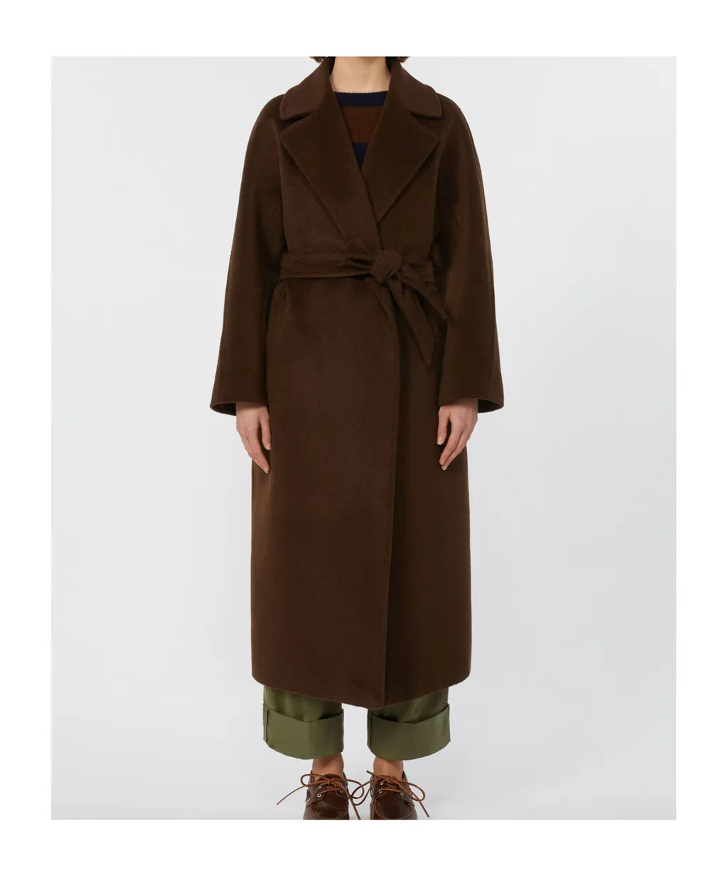 Tempera Belted Long-Sleeved Coat