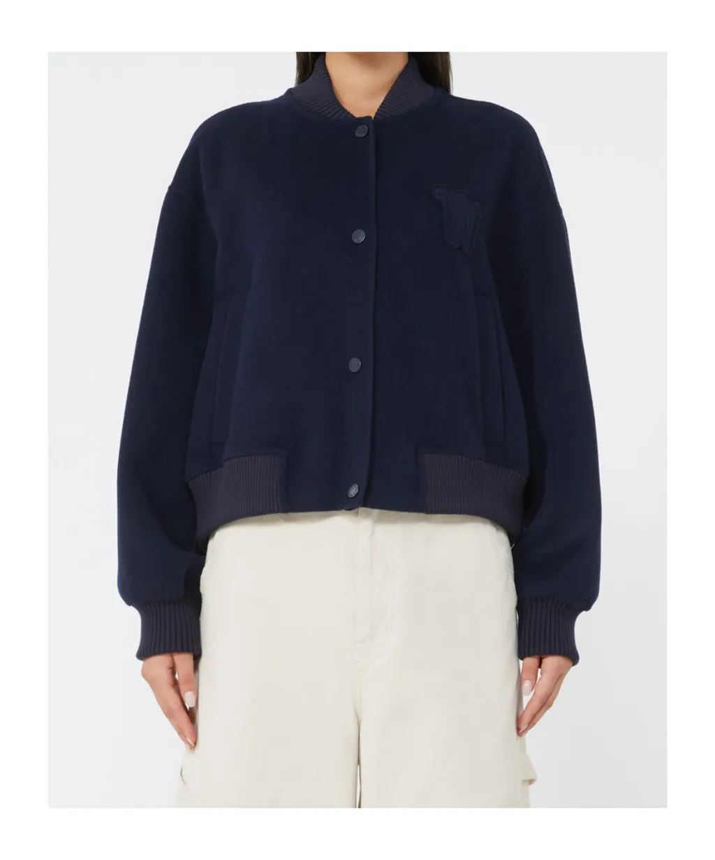 Zelante Button-Up Bomber Jacket