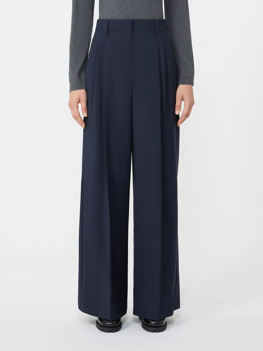 Stretch Wool Trousers