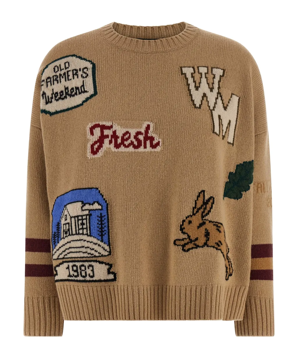 Pavidi Oversized Crewneck Jumper