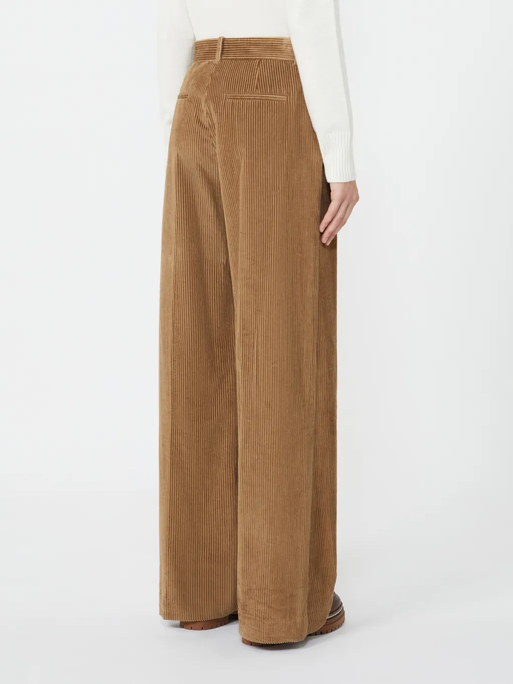Tania Wide-Leg Corduroy Trousers