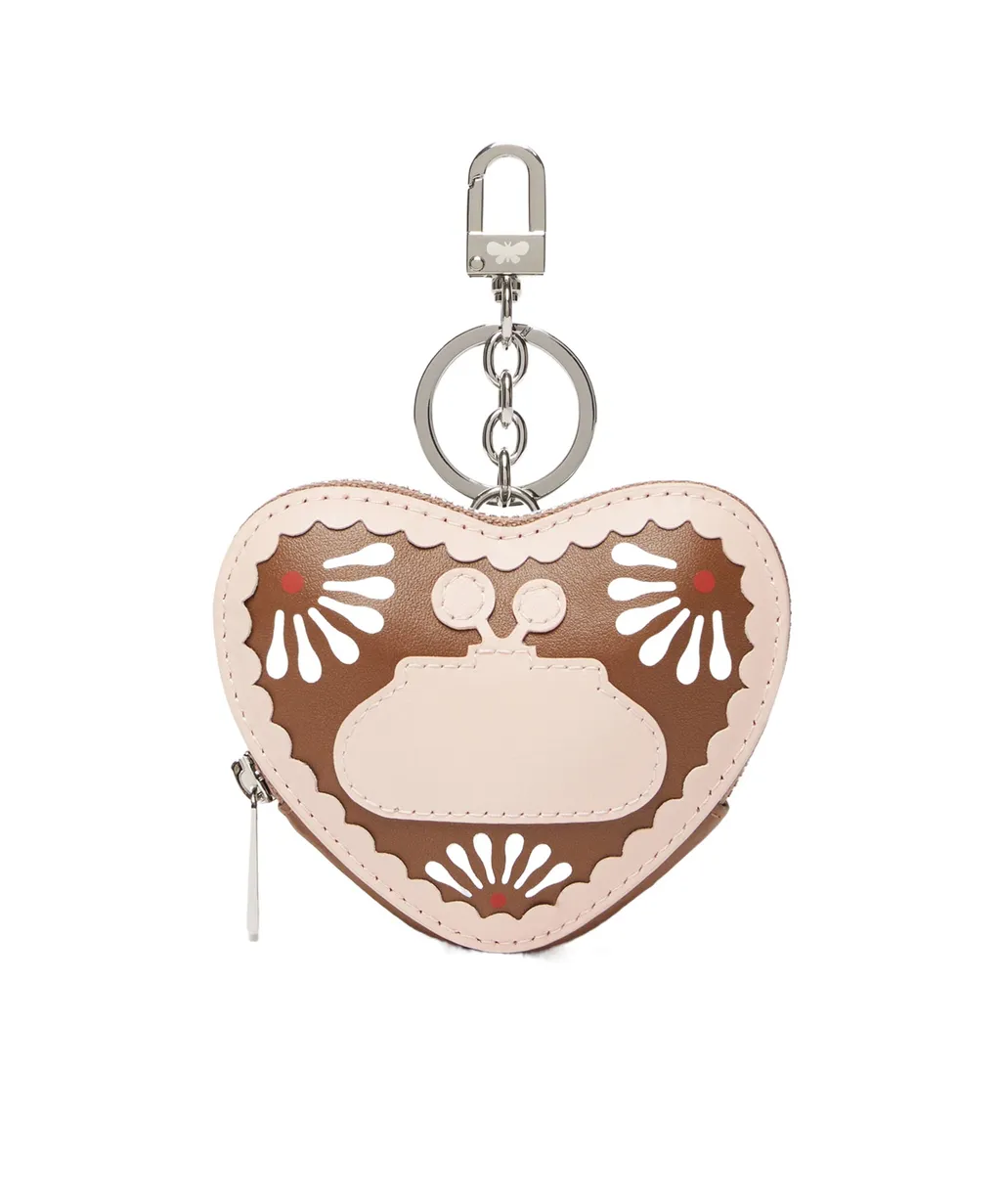 Heart-Shaped Keychain