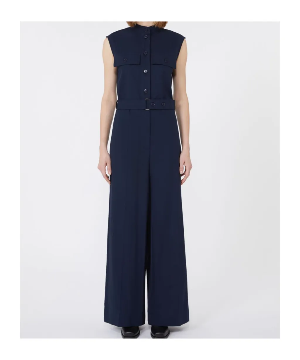 Cotton Gabardine Jumpsuit