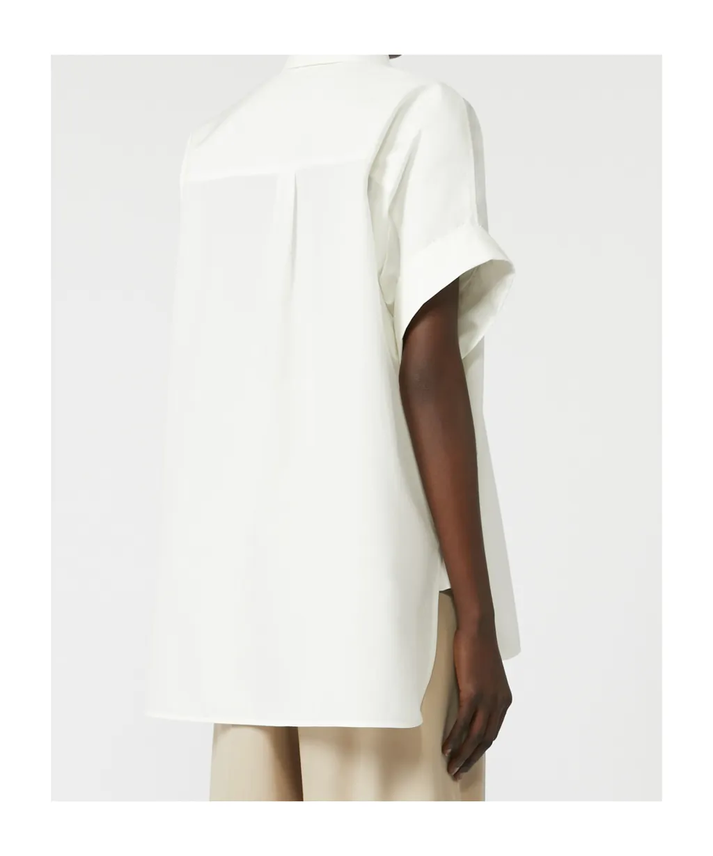 Straight-Fit Cotton Poplin Shirt