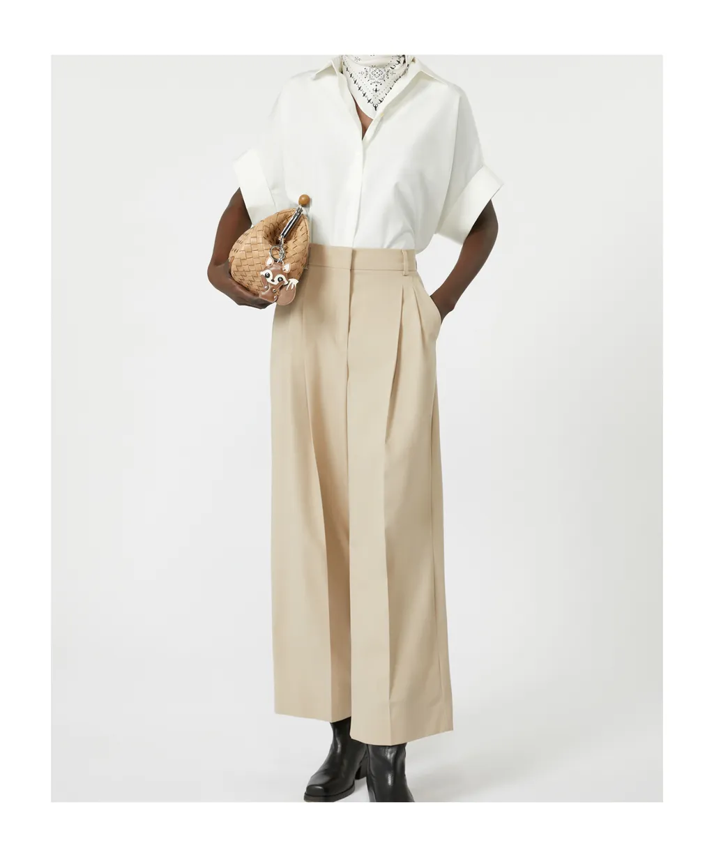Straight-Fit Cotton Poplin Shirt