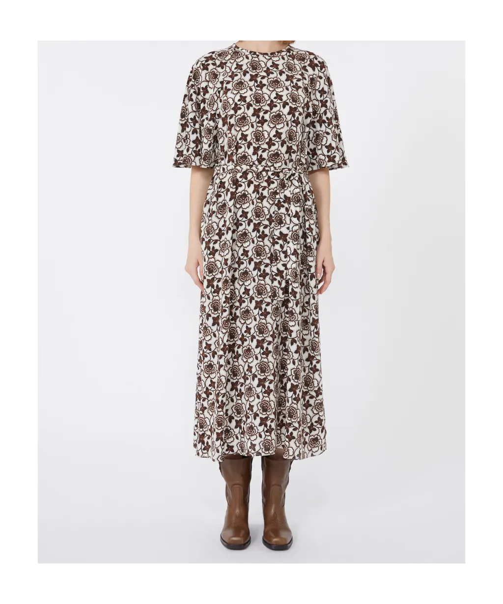 Silk Crepe De Chine Dress