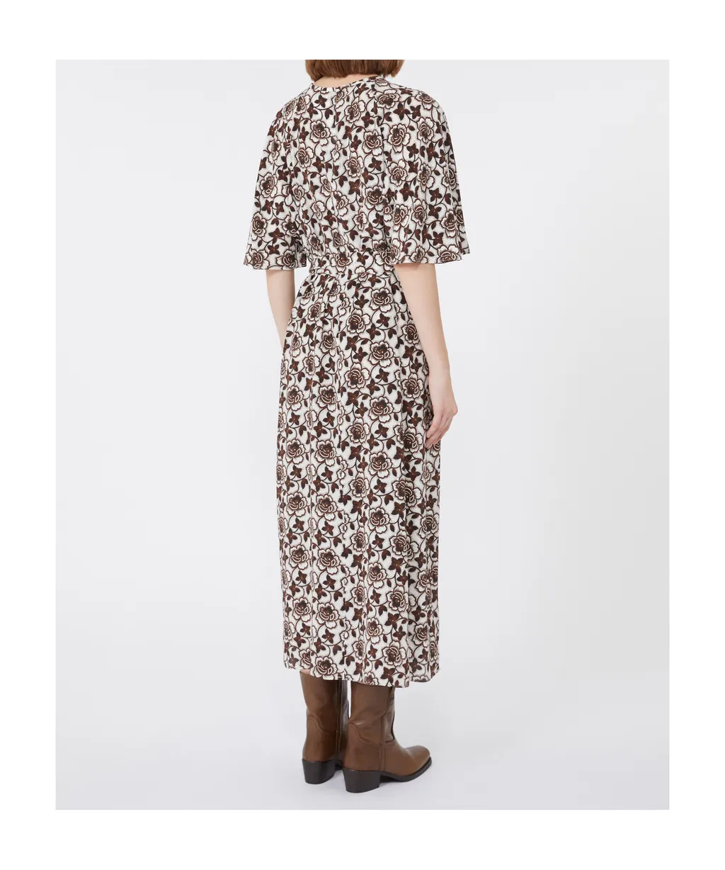 Silk Crepe De Chine Dress