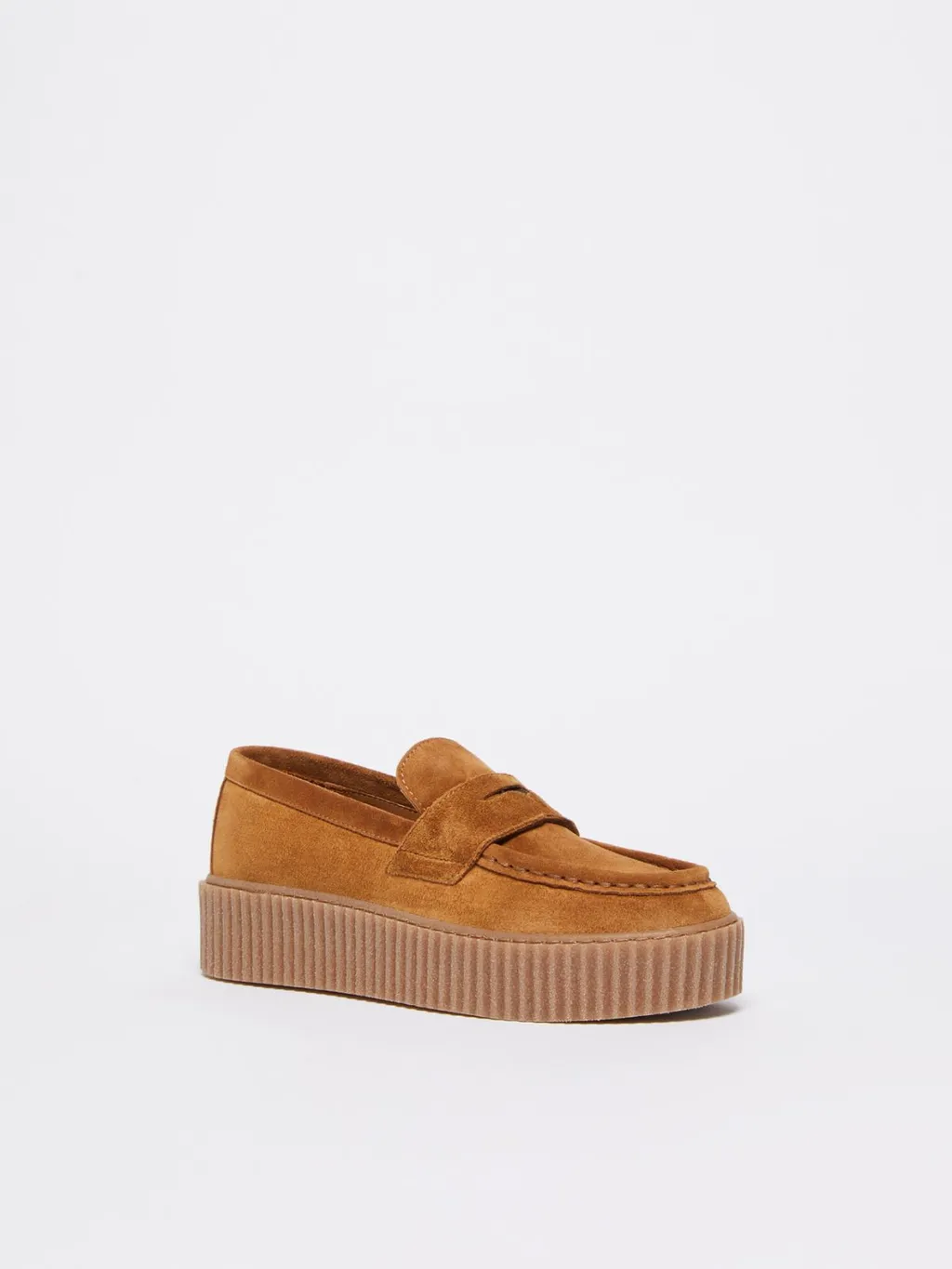 Split Leather Moccasins