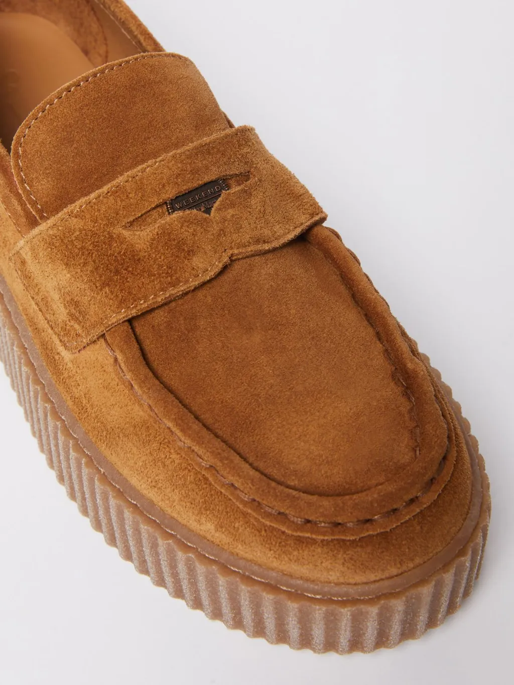Split Leather Moccasins