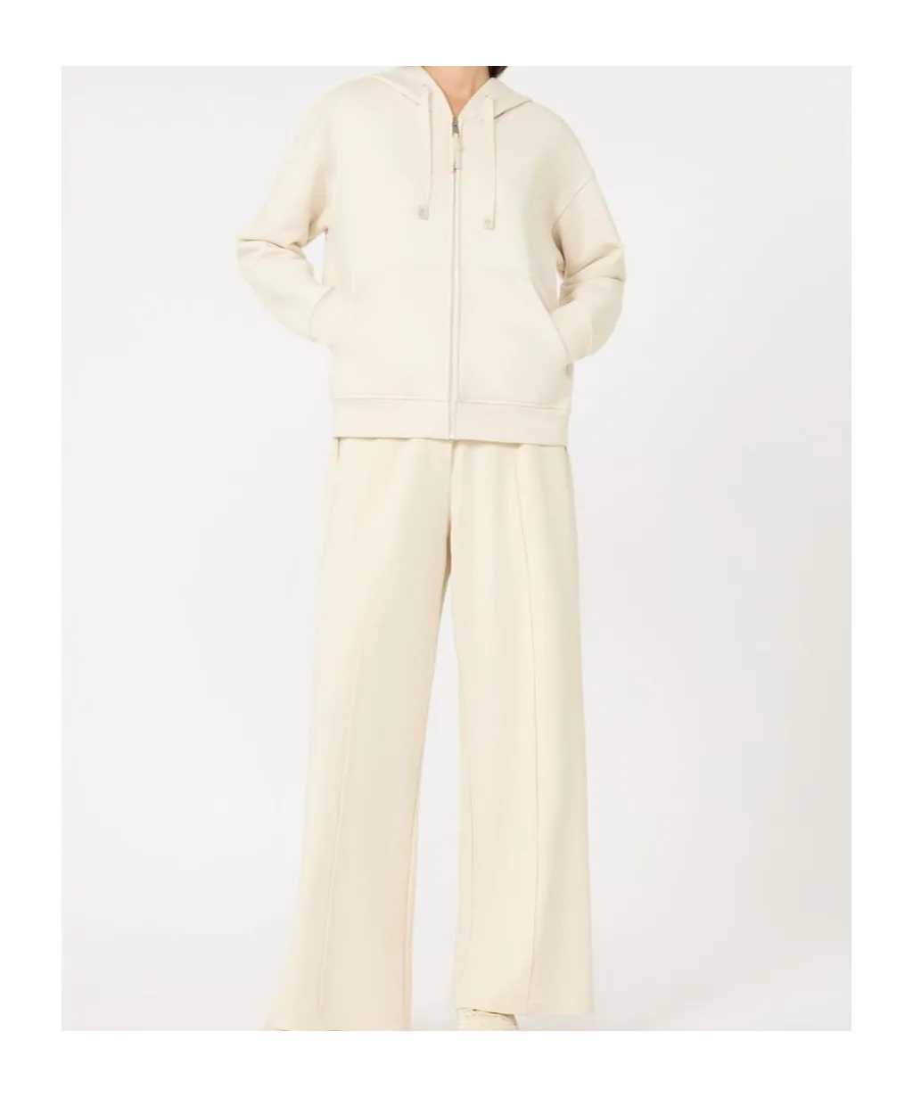 Zip-Up Cotton Sweatshirt
