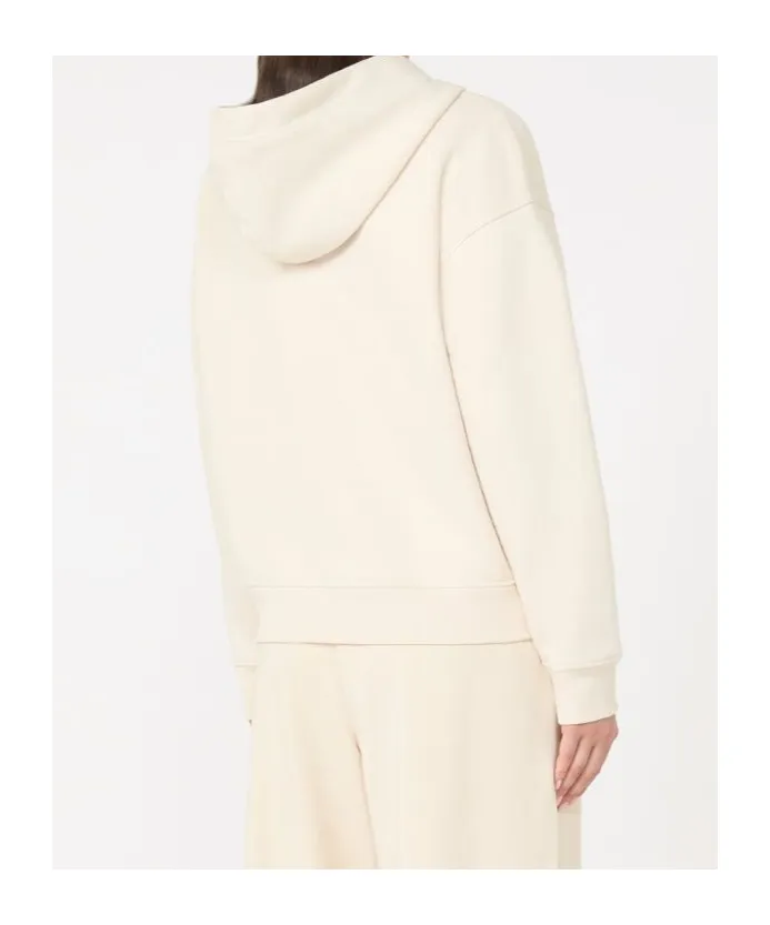 Zip-Up Cotton Sweatshirt